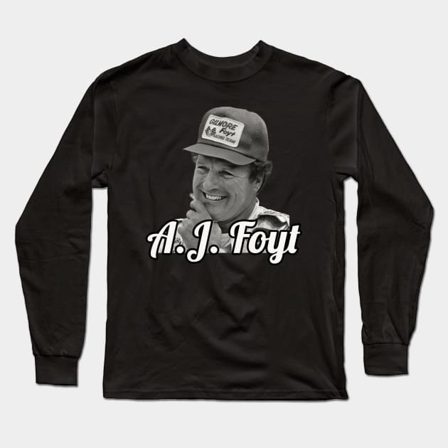 A.J. Foyt / 1935 Long Sleeve T-Shirt by glengskoset